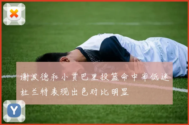 谢泼德和小贾巴里投篮命中率低迷杜兰特表现出色对比明显